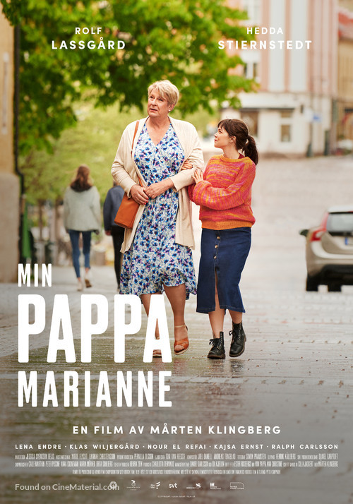 Min pappa Marianne - Swedish Movie Poster