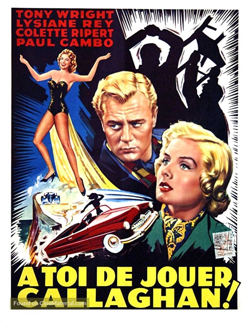 &Agrave; toi de jouer, Callaghan - Belgian Movie Poster