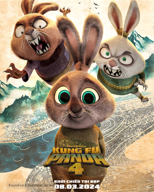 Kung Fu Panda 4 - Vietnamese Movie Poster