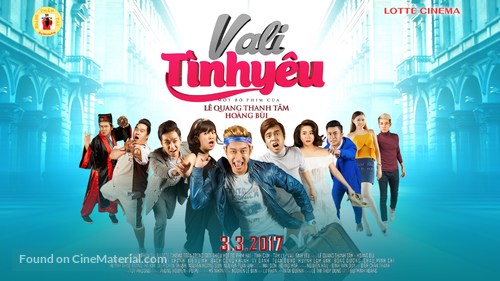 Vali t&igrave;nh y&ecirc;u - Vietnamese Movie Poster