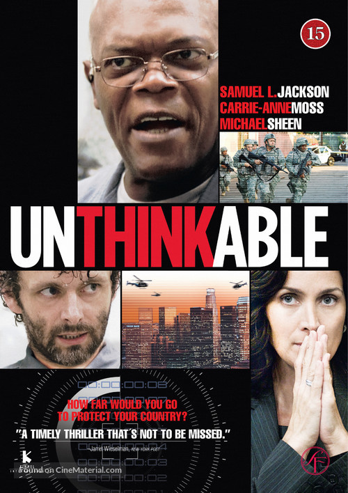 Unthinkable - Danish Movie Cover