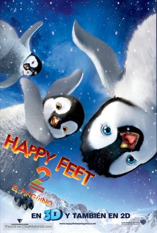 Happy Feet Two - Argentinian Movie Poster