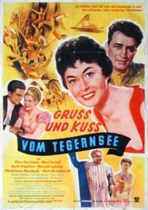 Gru&szlig; und Ku&szlig; vom Tegernsee - German Movie Poster