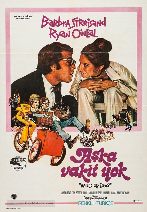 What&#039;s Up, Doc? - Turkish Movie Poster