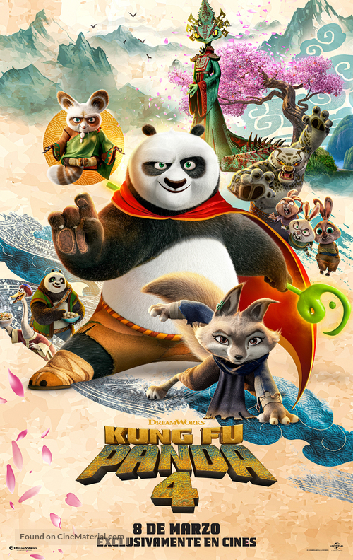 Kung Fu Panda 4 - Spanish Movie Poster