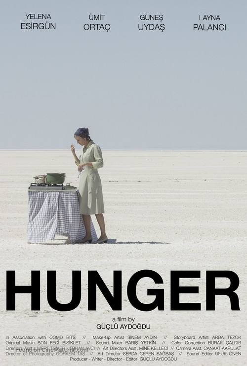 Hunger - Turkish Movie Poster