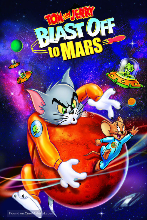 Tom and Jerry Blast Off to Mars! - DVD movie cover