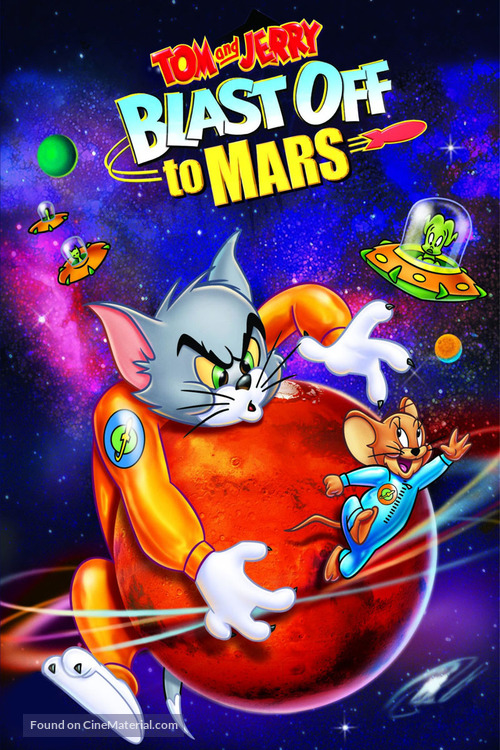 Tom and Jerry Blast Off to Mars! - DVD movie cover