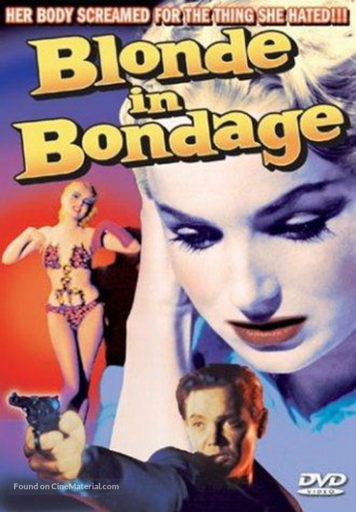 Blondin i fara - DVD movie cover