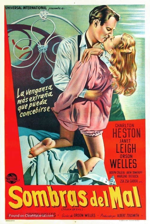 Touch of Evil - Argentinian Movie Poster