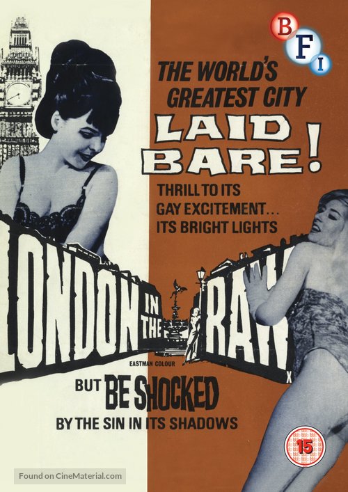 London in the Raw - British DVD movie cover