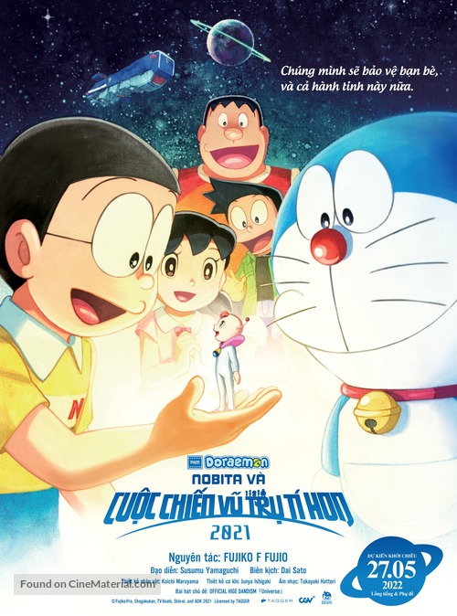 Doraemon the Movie: Nobita&#039;s Little Star Wars 2021 - Vietnamese Movie Poster