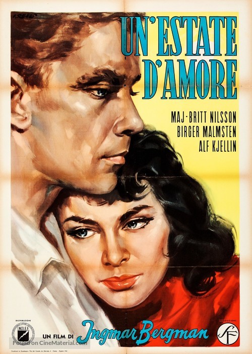 Sommarlek - Italian Movie Poster