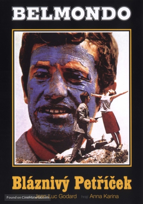 Pierrot le fou - Czech DVD movie cover