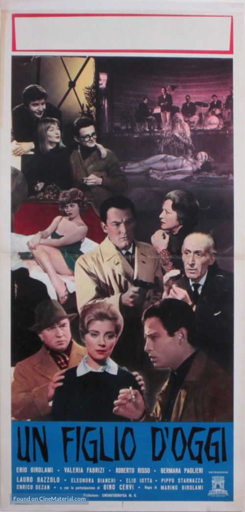 Un figlio d&#039;oggi - Italian Movie Poster
