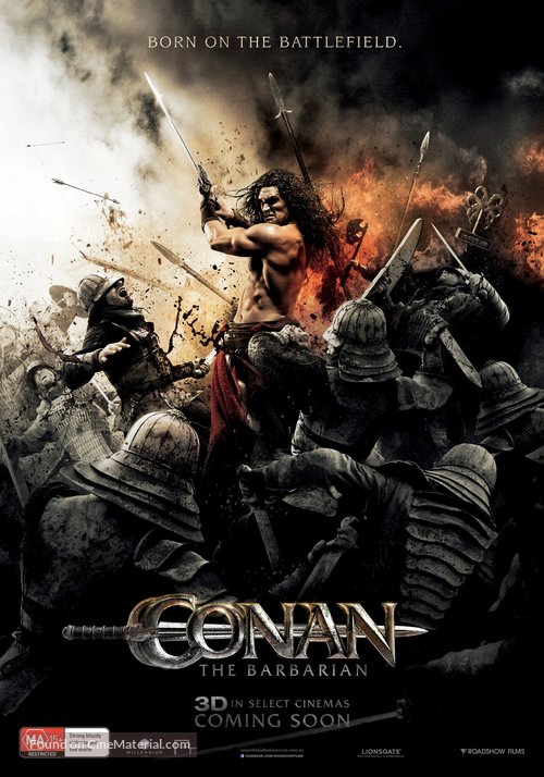 Conan the Barbarian - Australian Movie Poster