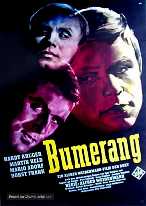 Bumerang - German Movie Poster