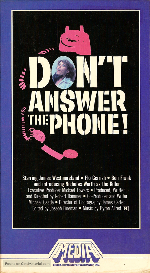 Don&#039;t Answer the Phone! - VHS movie cover