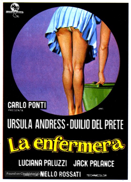 L&#039;infermiera - Spanish Movie Poster