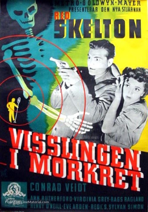 Whistling in the Dark - Swedish Movie Poster