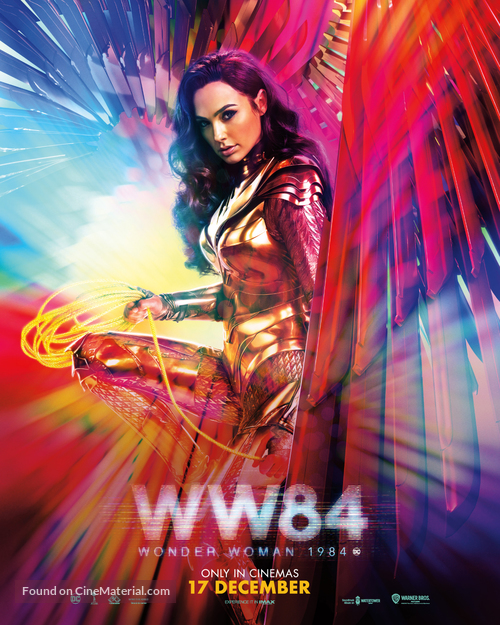 Wonder Woman 1984 - Singaporean Movie Poster