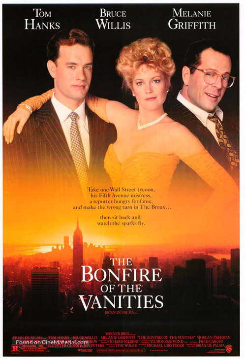 The Bonfire Of The Vanities - Movie Poster