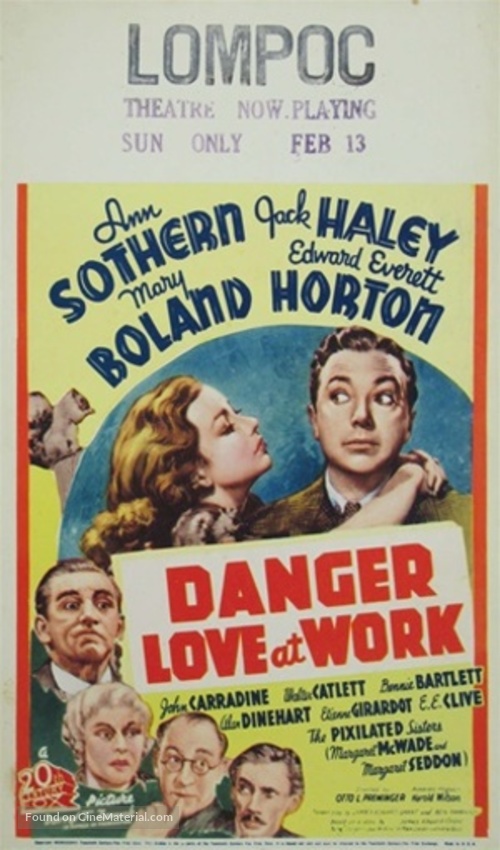 Danger: Love at Work - Movie Poster