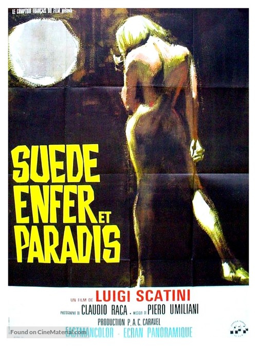 Svezia, inferno e paradiso - French Movie Poster
