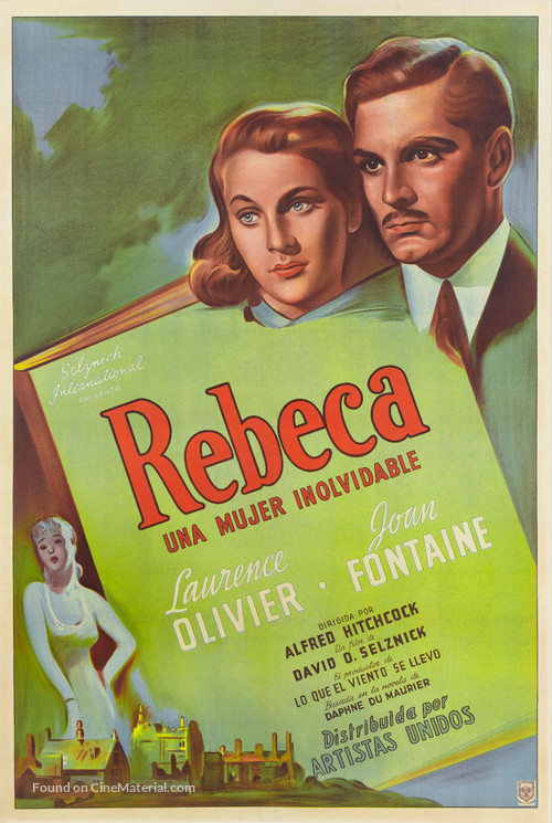 Rebecca - Argentinian Movie Poster