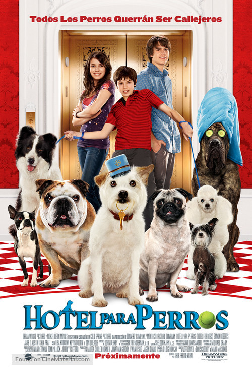 Hotel for Dogs - Mexican Movie Poster