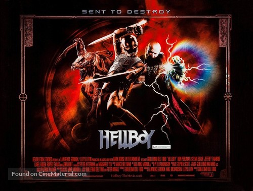 Hellboy - British Movie Poster