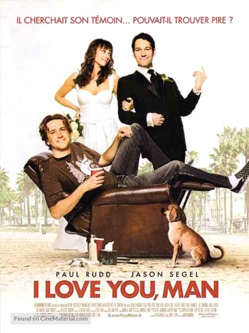 I Love You, Man - French Movie Poster