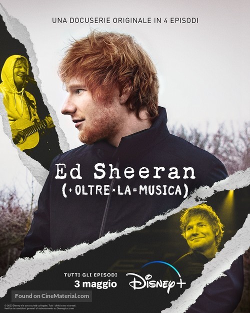 &quot;Ed Sheeran: The Sum of It All&quot; - Italian Movie Poster