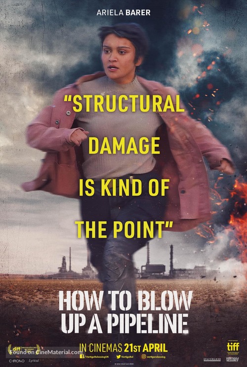 How to Blow Up a Pipeline - British Movie Poster