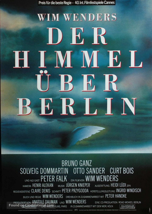 Der Himmel &uuml;ber Berlin - German Movie Poster