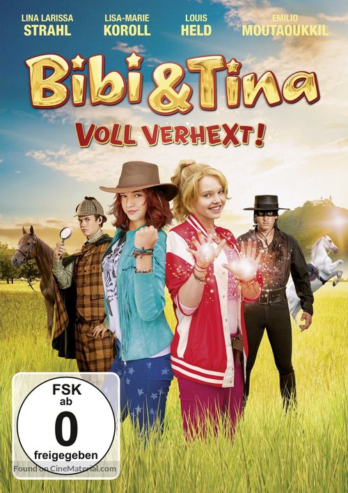 Bibi &amp; Tina: Voll Verhext - German DVD movie cover