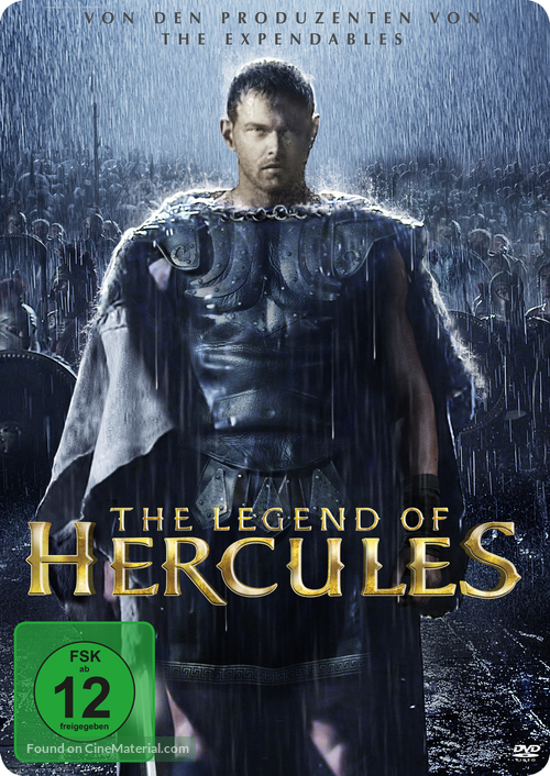 The Legend of Hercules - German DVD movie cover