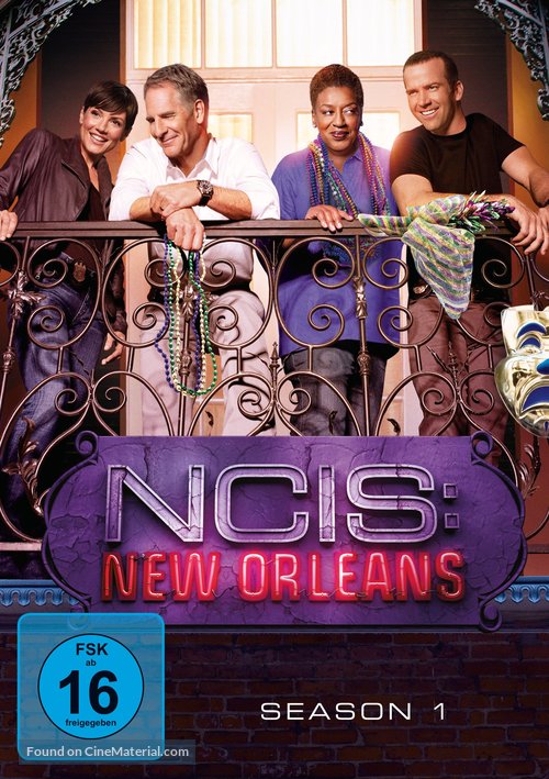 &quot;NCIS: New Orleans&quot; - German DVD movie cover