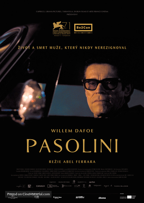 Pasolini - Czech Movie Poster