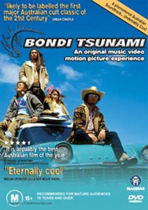 Bondi Tsunami - Australian DVD movie cover