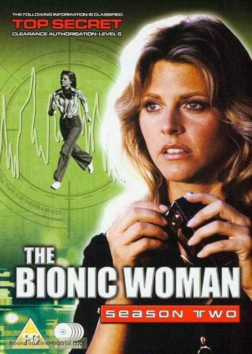 &quot;The Bionic Woman&quot; - British DVD movie cover