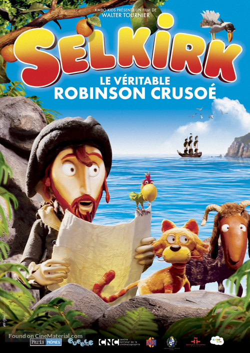 Selkirk, el verdadero Robinson Crusoe - French Movie Poster