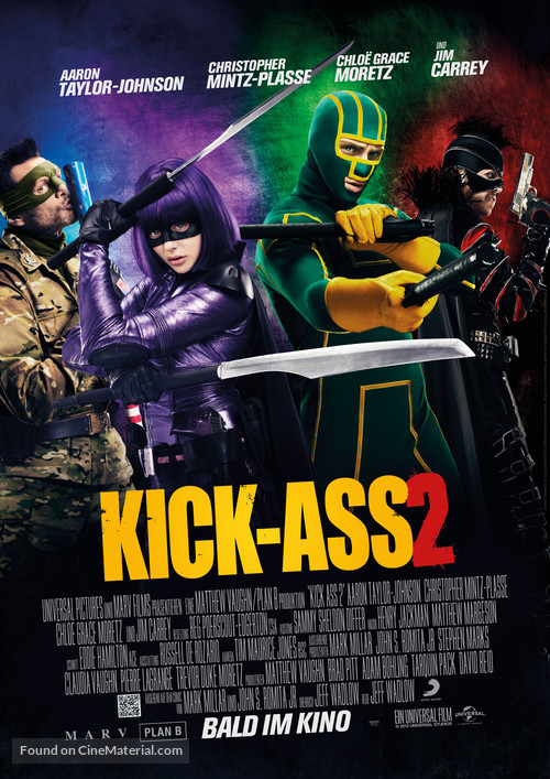 Kick-Ass 2 - German Movie Poster