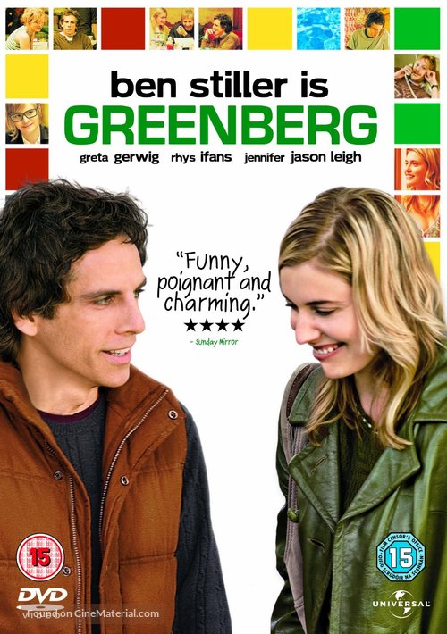 Greenberg - British DVD movie cover