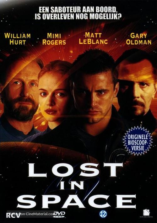 Lost in Space - Dutch DVD movie cover