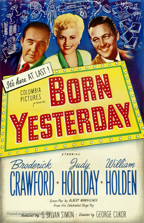 Born Yesterday - Movie Poster