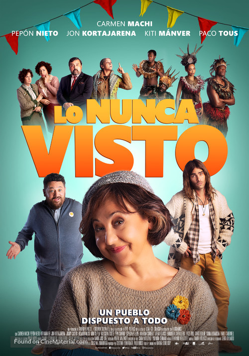 Lo nunca visto - Spanish Movie Poster