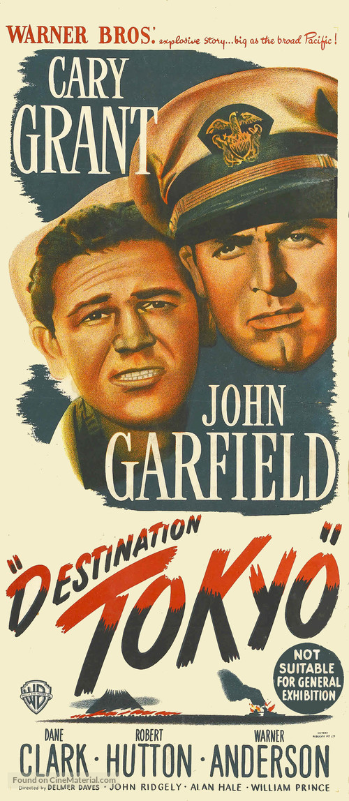 Destination Tokyo - Australian Movie Poster
