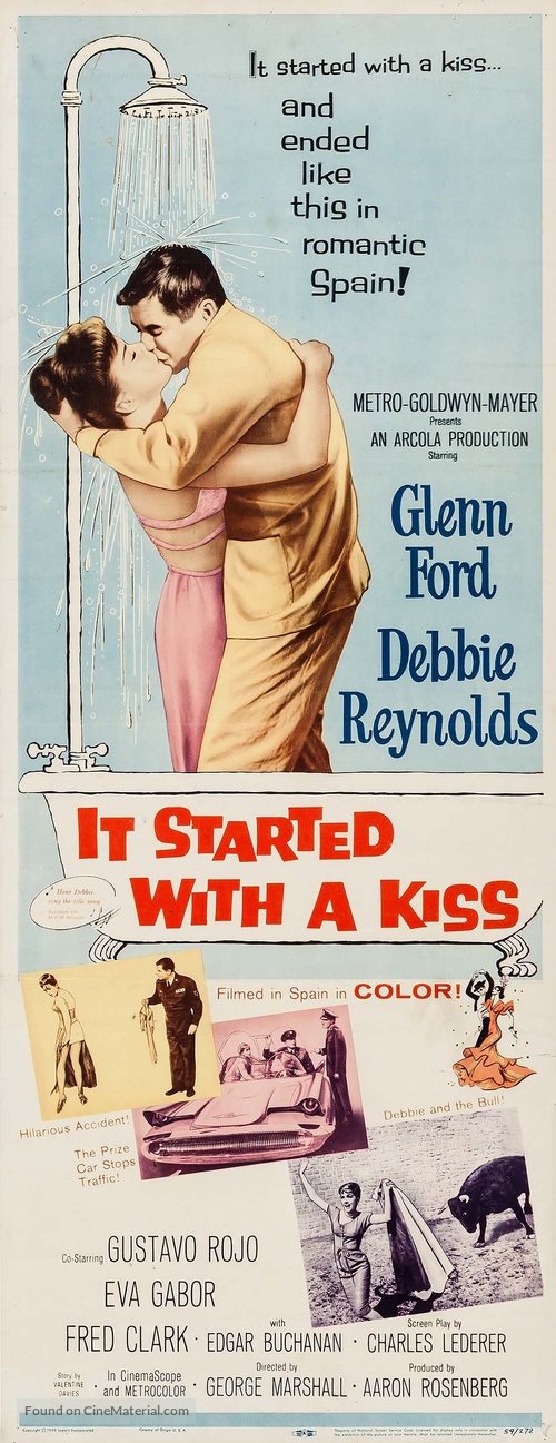 It Started with a Kiss - Movie Poster