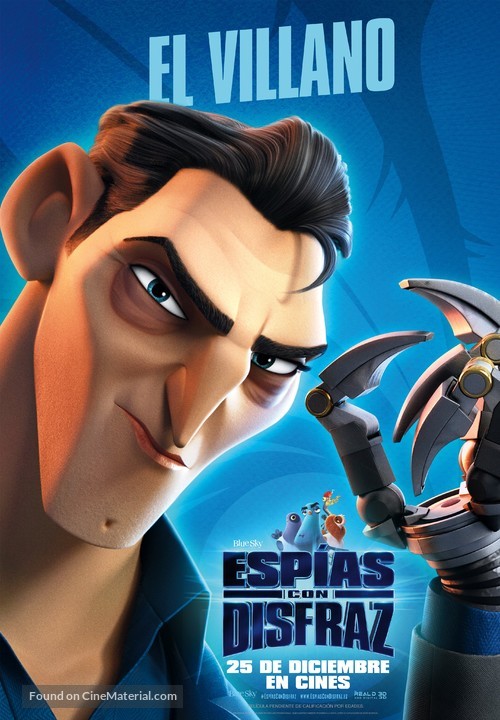 Spies in Disguise - Spanish Movie Poster